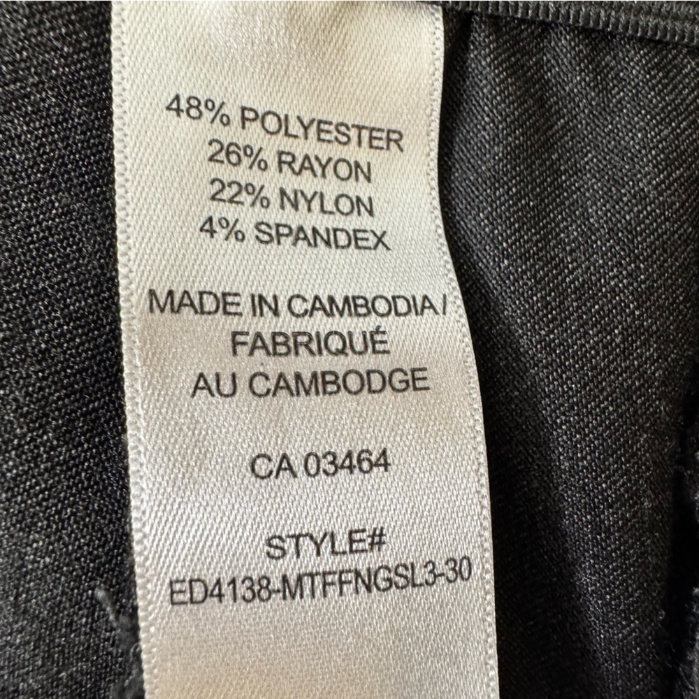 Ricki's Grey Trouser Pants Size 14 Office Business Casual Workwear Classic - Picture 7 of 12